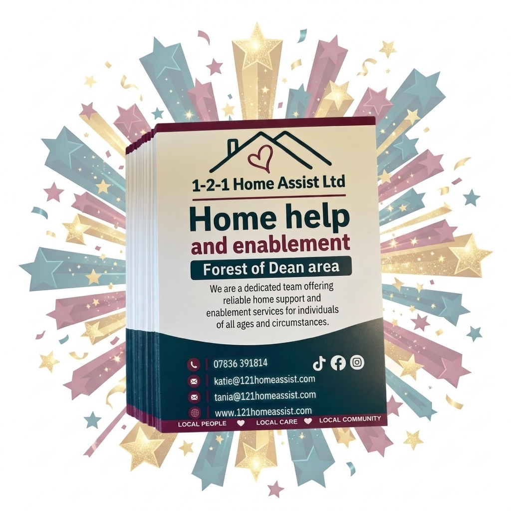 1-2-1 Home Assist 2026 leaflet and brochure