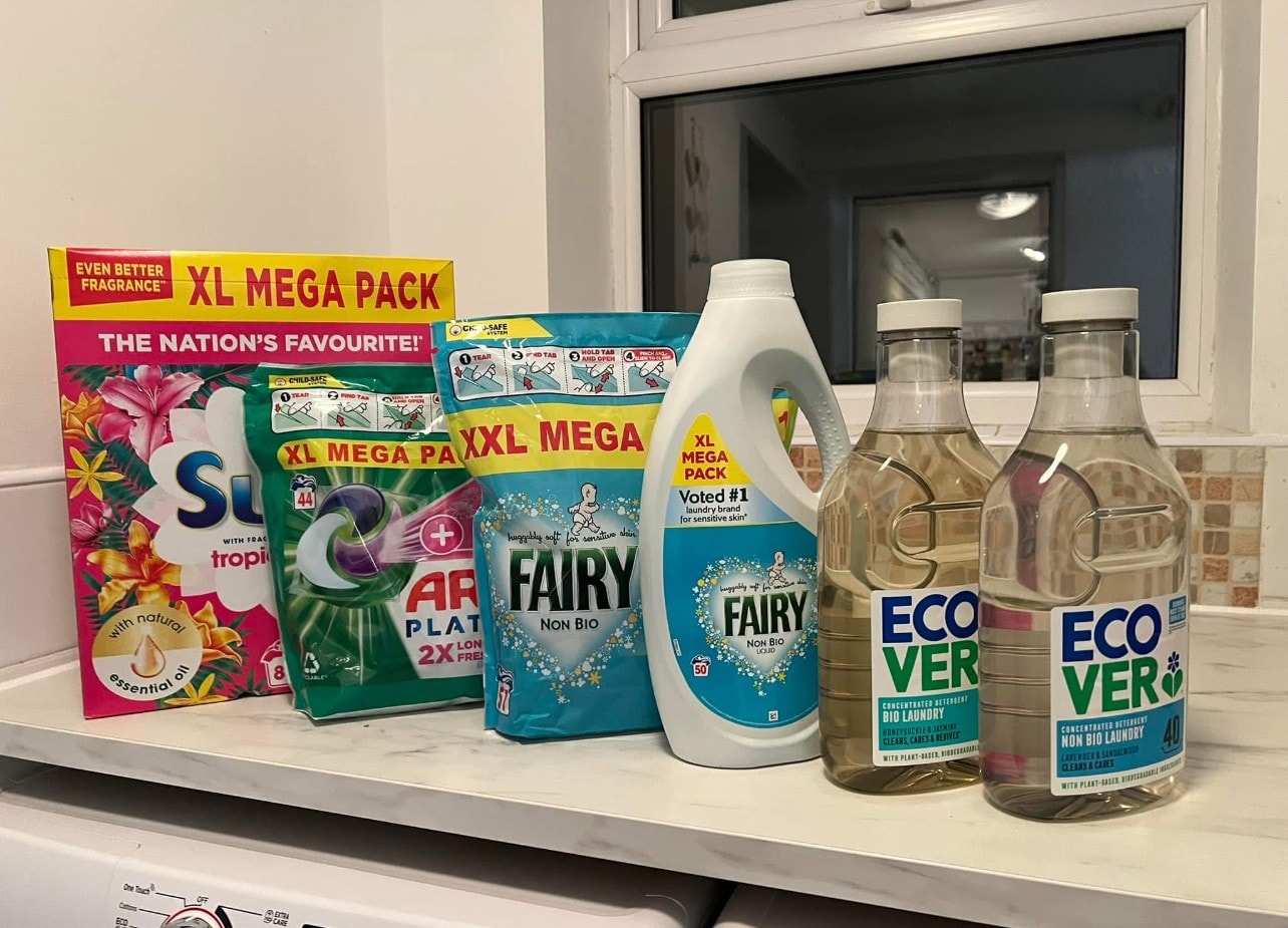 Laundry detergent and cleaning products